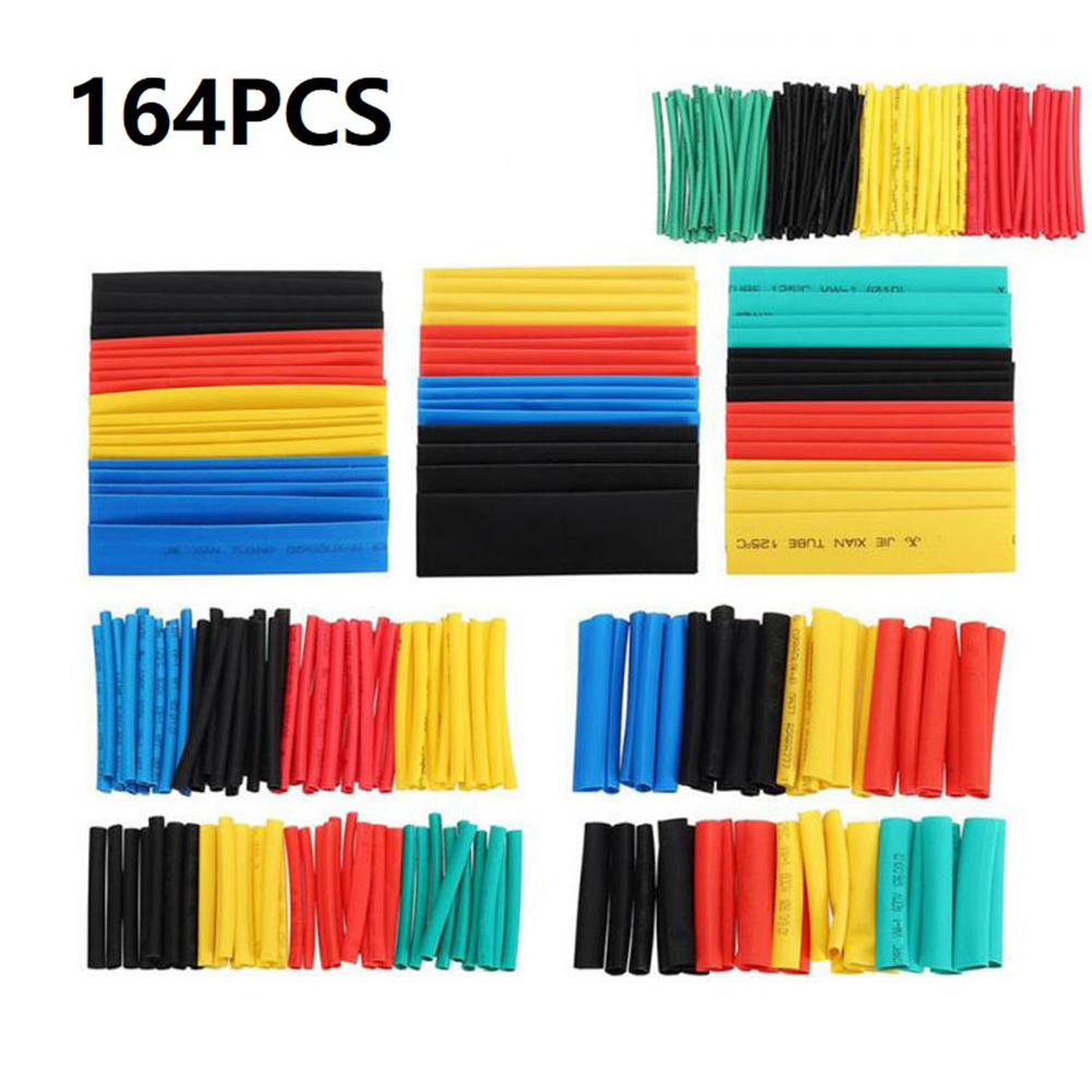 Heat Shrink Tubing - Kit de tubo termo retrátil, 164