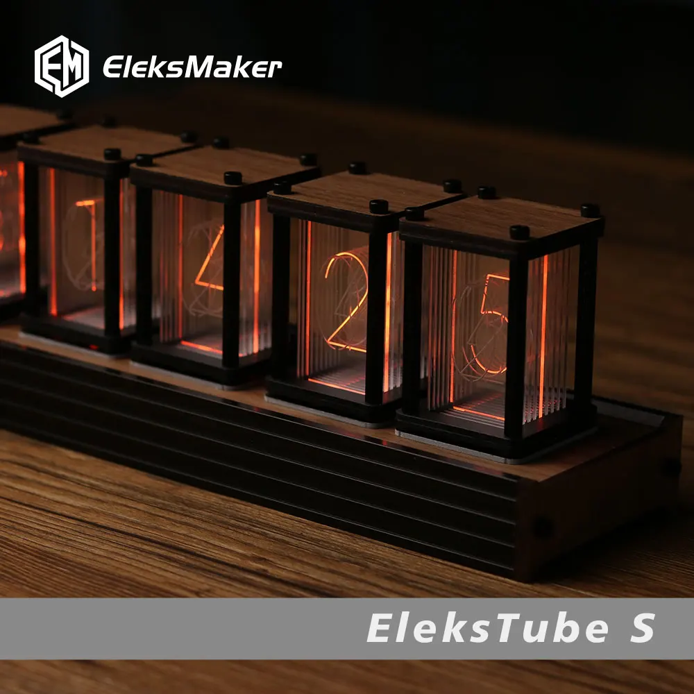 Diy Electronics Gift Ideas - Rgb nixie tubo relógio de mesa