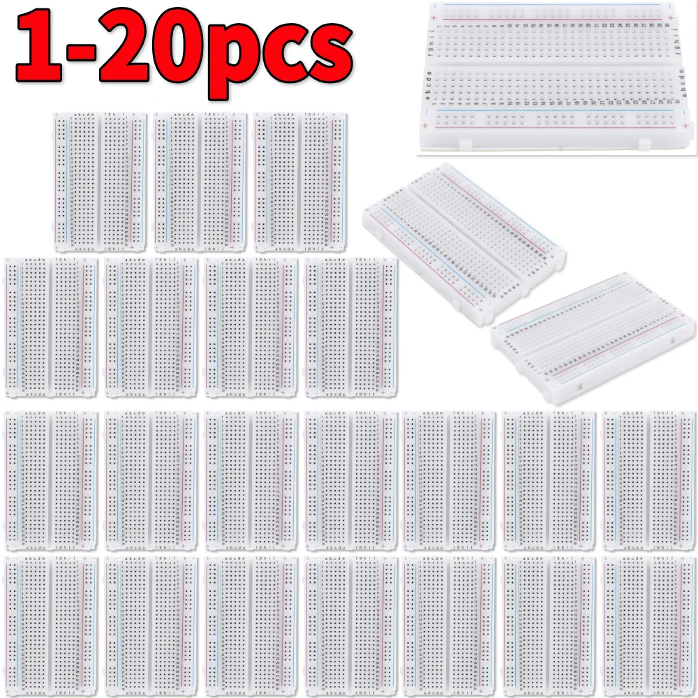 Diy Electronics Circuits - 1-20 peças Protoboard PCB sem solda