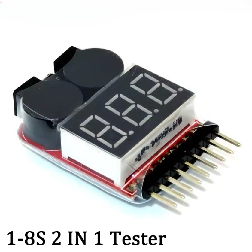 Diy Boat Electronics - 5pcs 1-8S LED Alarme de campainha