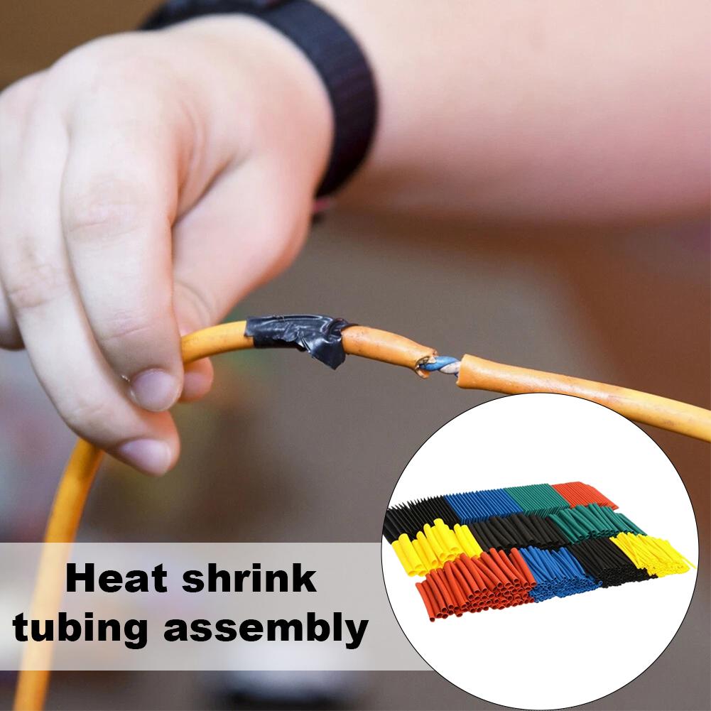 Heat Shrink Tubing - Kit de Tubos Termoencolhíveis para Proteção