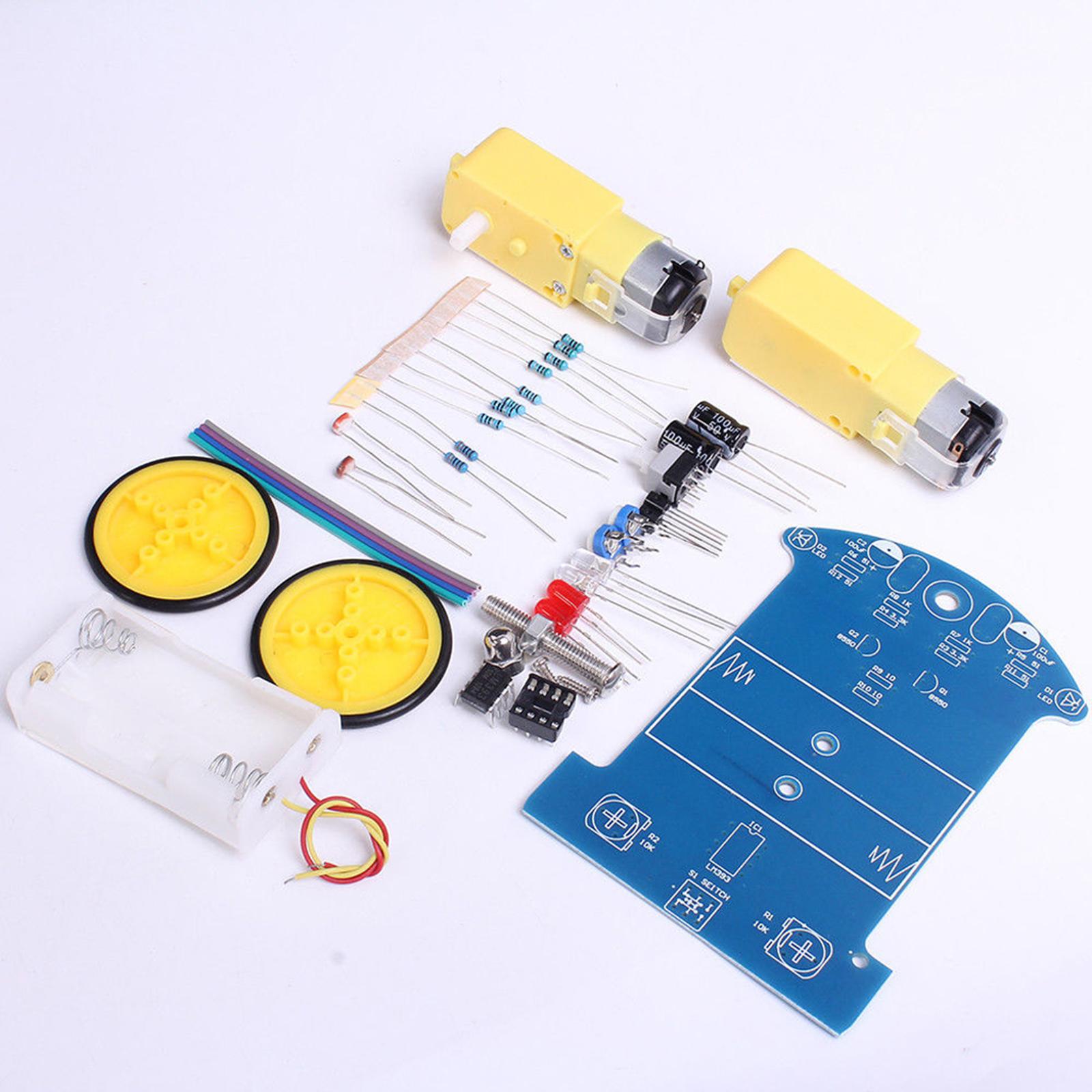 Diy Electronics For Beginners - Kit de Carro Robô Inteligente DIY,