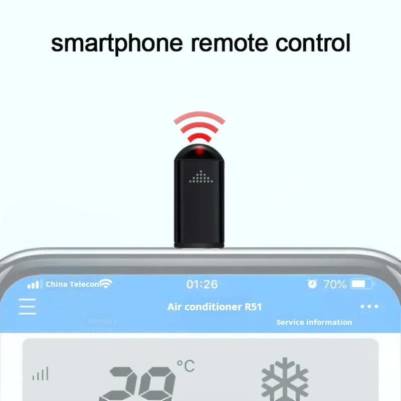 Ir Infrared Receiver - Adaptador transmissor infravermelho para smartphone tipo