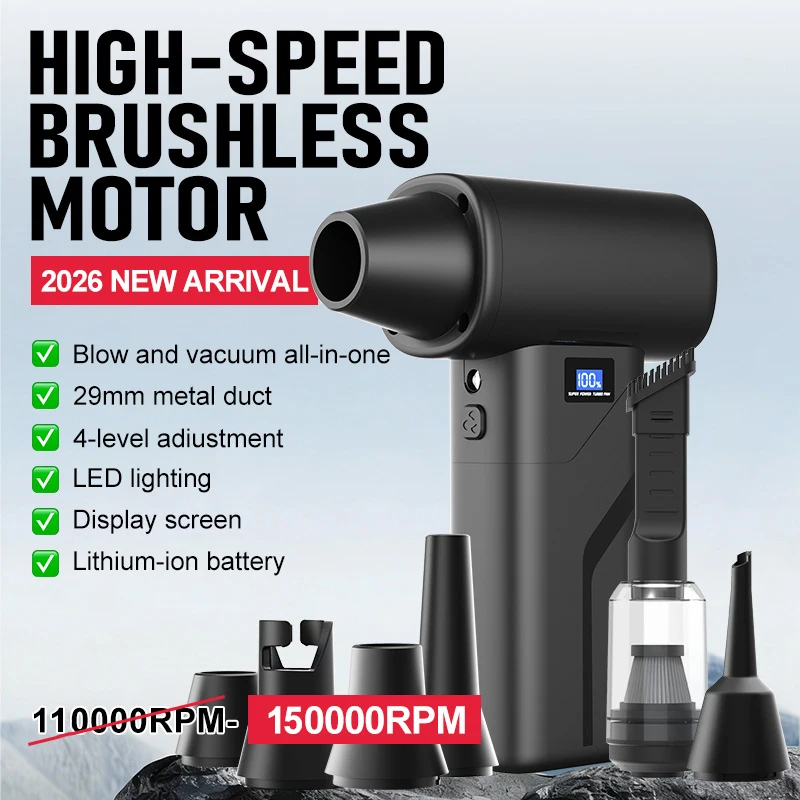 Diy Electronics Workshop - Ventilador Turbo de 150000 RPM, Mini