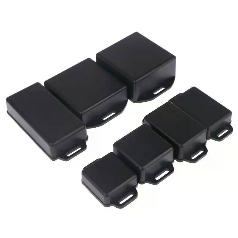 Diy Enclosure For Electronics - Conjunto de caixas de plástico preto