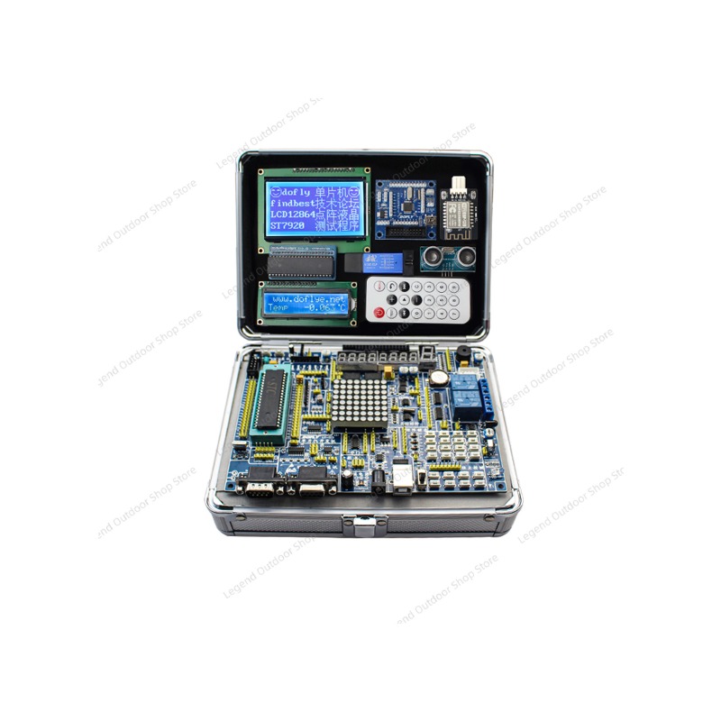 Diy Electronics Projects - Placa de Desenvolvimento LY-51S 51MCU, Caixa
