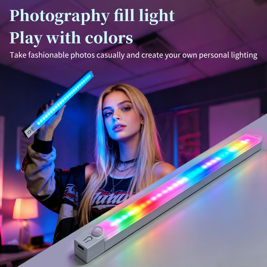 Ldr Light Sensor - Luz LED Magnética RGB de 30cm