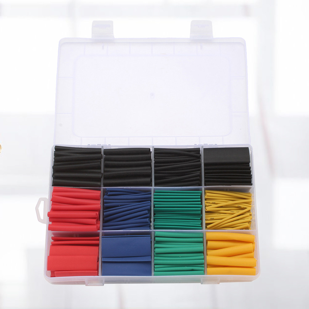 Heat Shrink Tubing - 530 Peças de Tubos Termoencolhíveis de