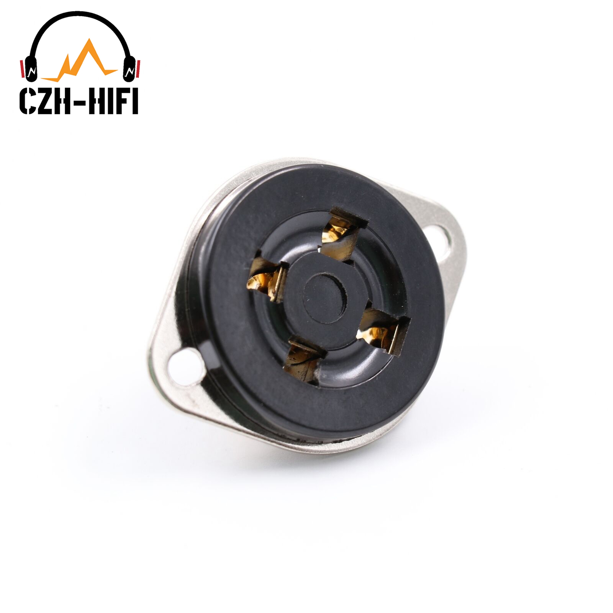 1pc 4in tubo tomada base da vá - Diy Electronics Audio avaliação e preço