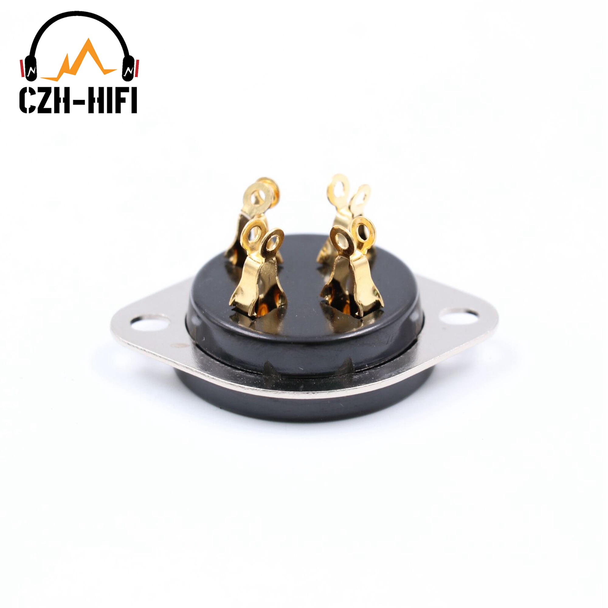 1pc 4in tubo tomada base da vá - Diy Electronics Audio avaliação e preço