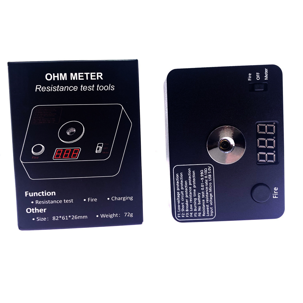 Medidor de Resistência Digital - Diy Electronics Test Equipment avaliação e preço
