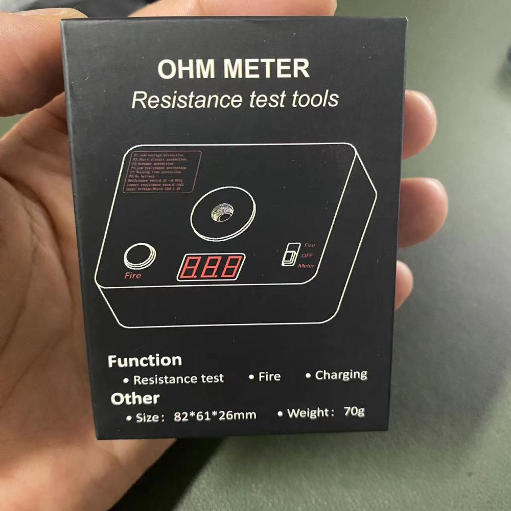 Medidor de Resistência Digital - Diy Electronics Test Equipment avaliação e preço