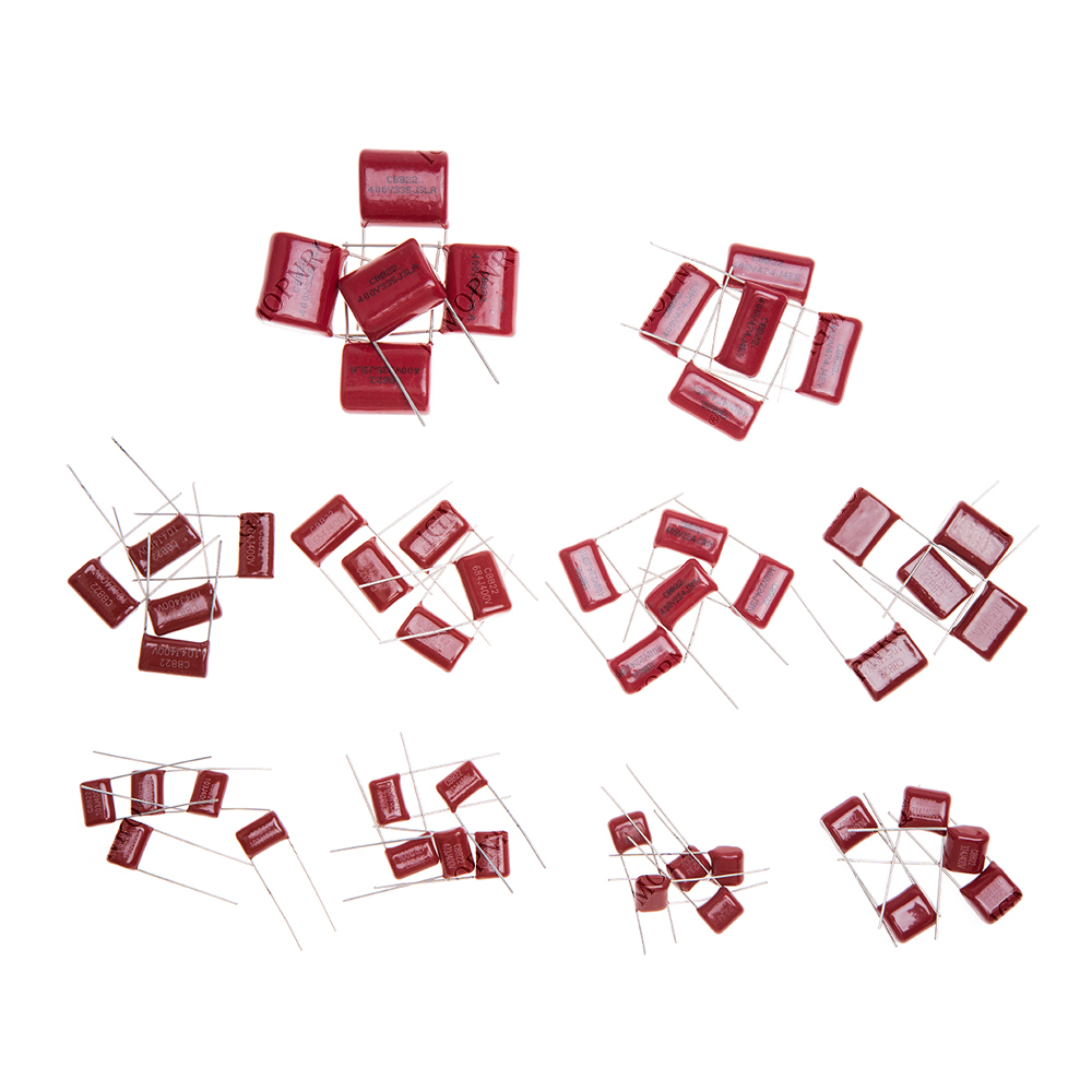 KIT 50PC = 10 valor * 5PCS Cap - Capacitor Kit Assortment avaliação e preço