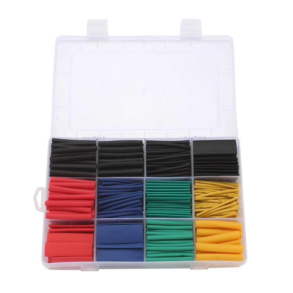 Kit de 530 Peças de Tubos Term - Heat Shrink Tubing avaliação e preço