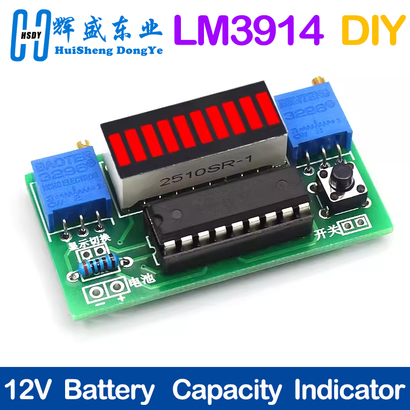 Lm3914 módulo indicador de cap - Diy Electronics Test Equipment avaliação e preço