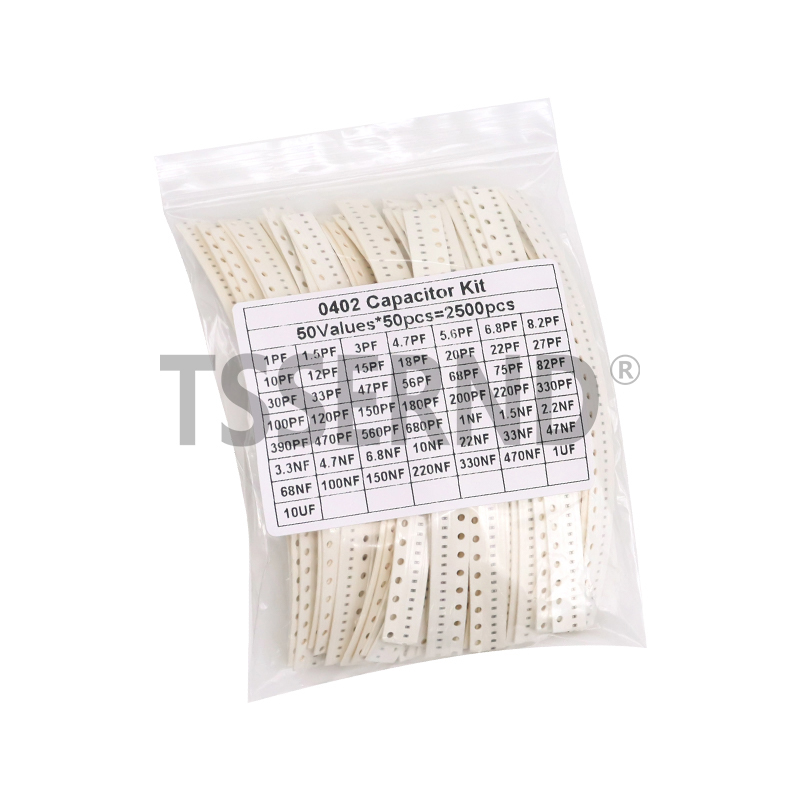 2500pcs 0402 0603 0805 SMD Kit - Capacitor Kit Assortment avaliação e preço