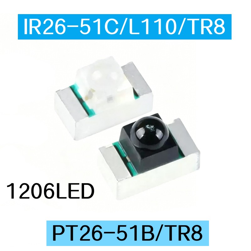 50 peças PT26-51B/TR8 IR26-51C - Ir Infrared Receiver avaliação e preço