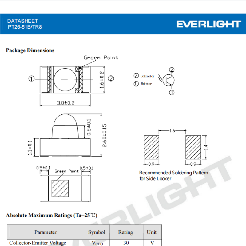 50 peças PT26-51B/TR8 IR26-51C - Ir Infrared Receiver avaliação e preço