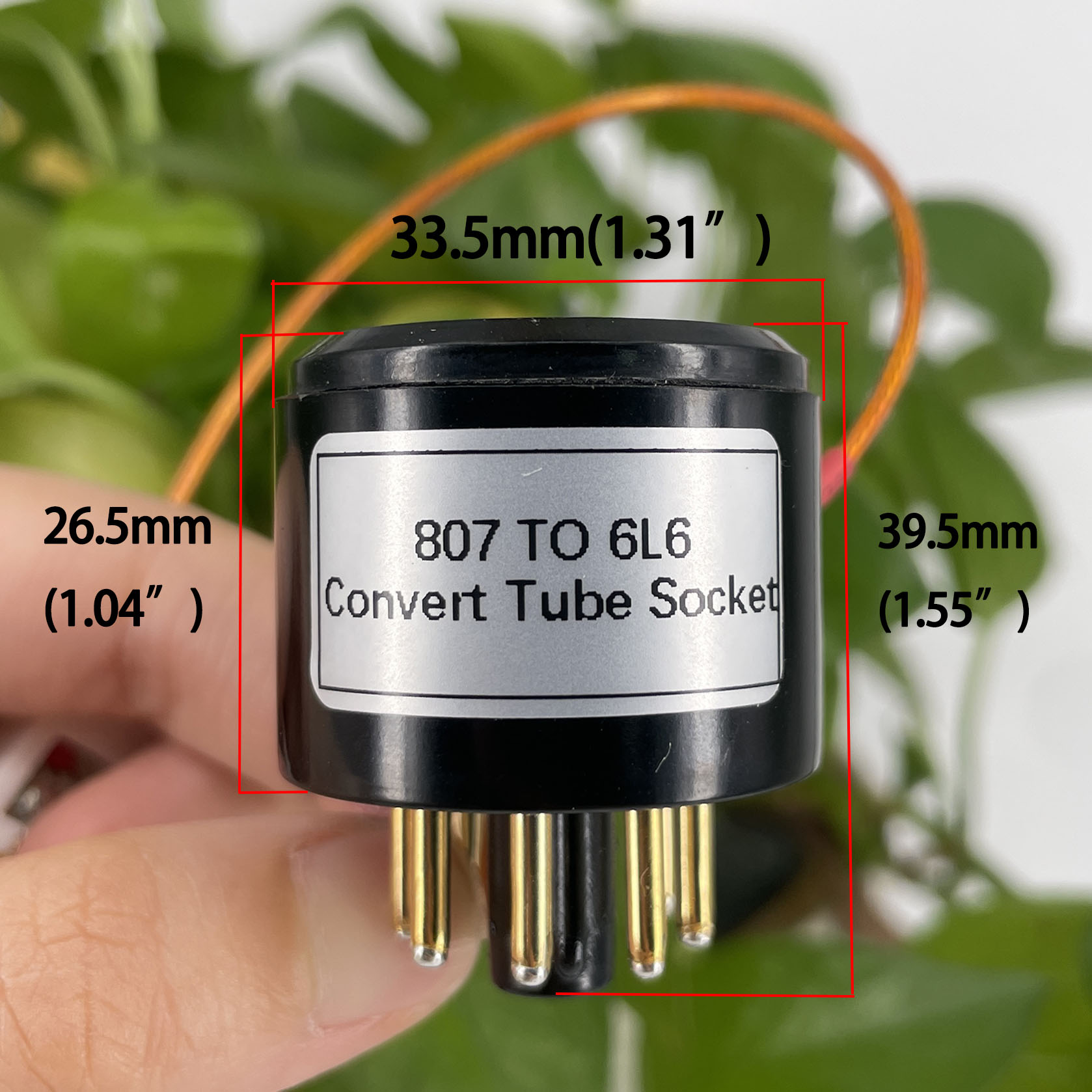 1pc 807 fu-7 fu7 para 6l6 tubo - Diy Electronics Audio avaliação e preço