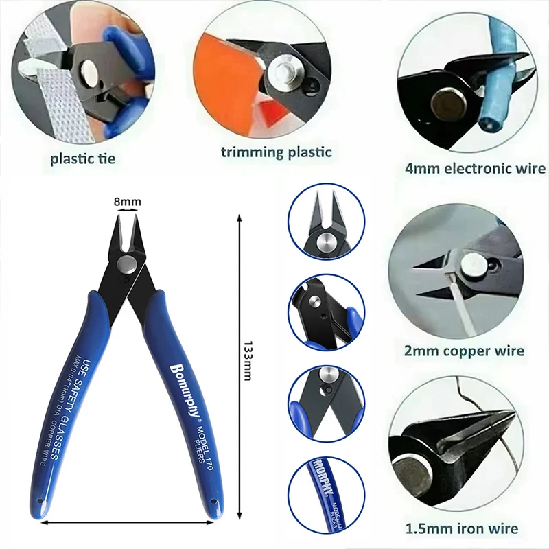 Kit de Alicates Diagonais Elet - Diy Home Electronics Projects avaliação e preço
