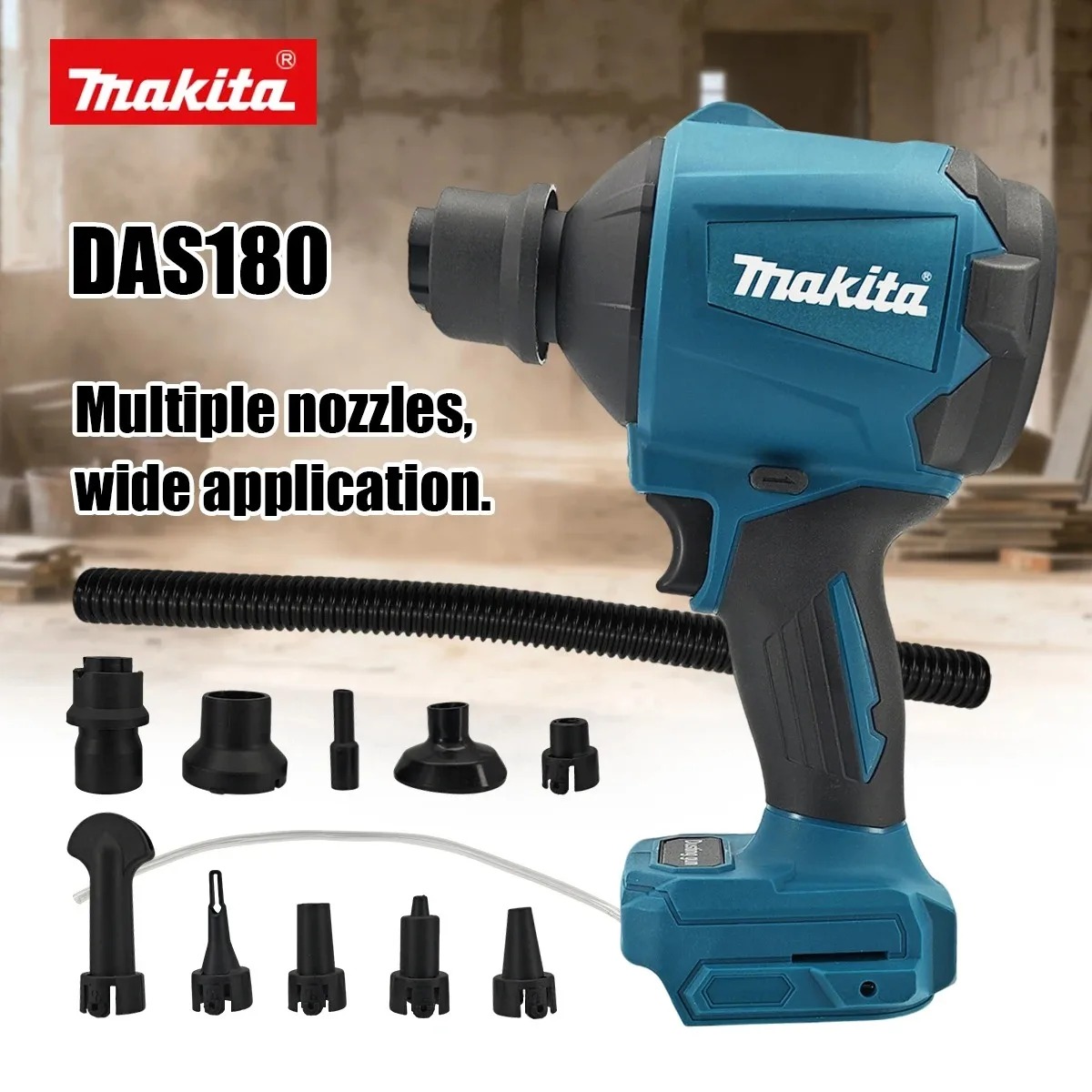 Makita DAS180 18V soprador de  - Diy Electronics Workshop avaliação e preço