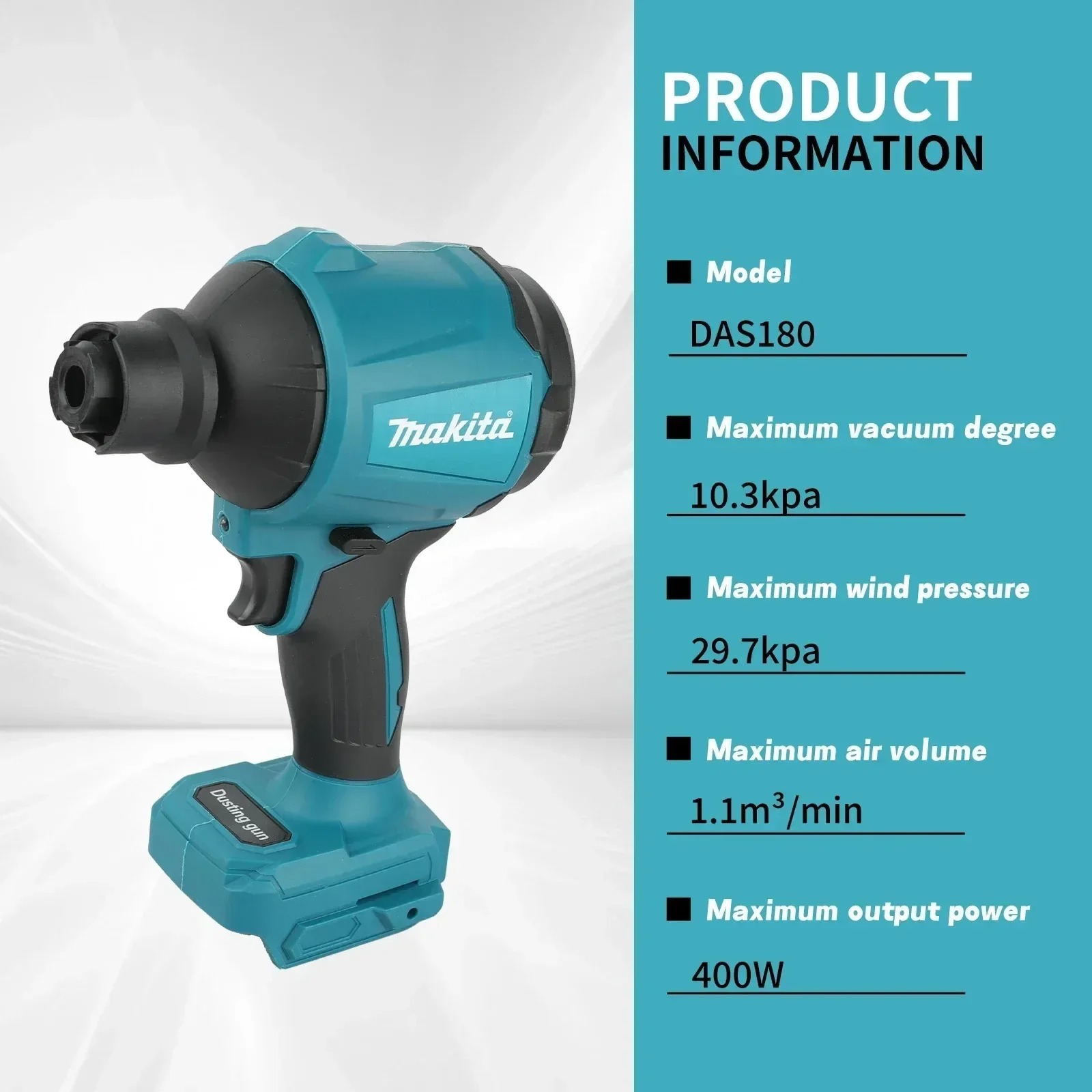 Makita DAS180 18V soprador de  - Diy Electronics Workshop avaliação e preço