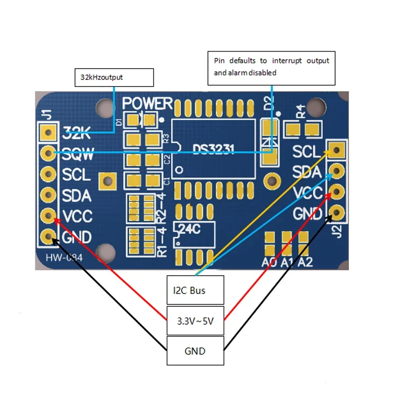 Ds3231 at24c32 módulo rtc de p - Rtc Module Ds3231 avaliação e preço