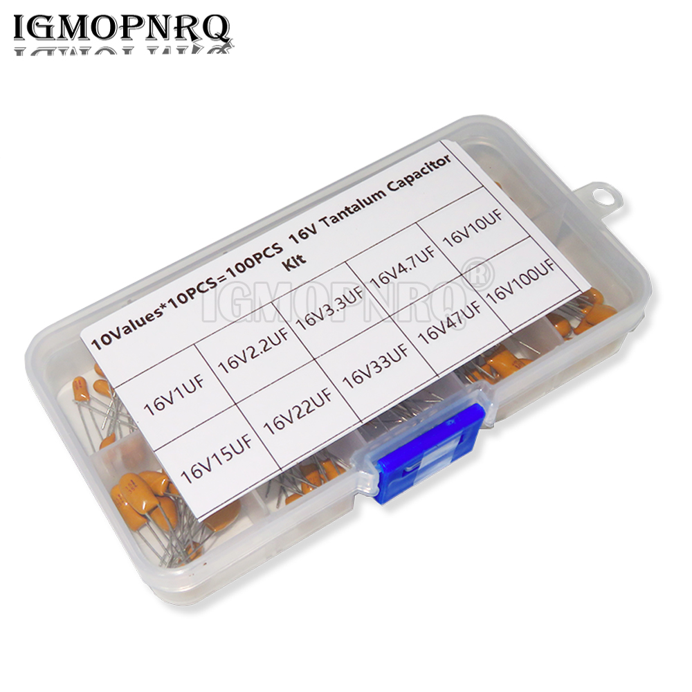 100 peças 10 valor * 10 peças  - Capacitor Kit Assortment avaliação e preço
