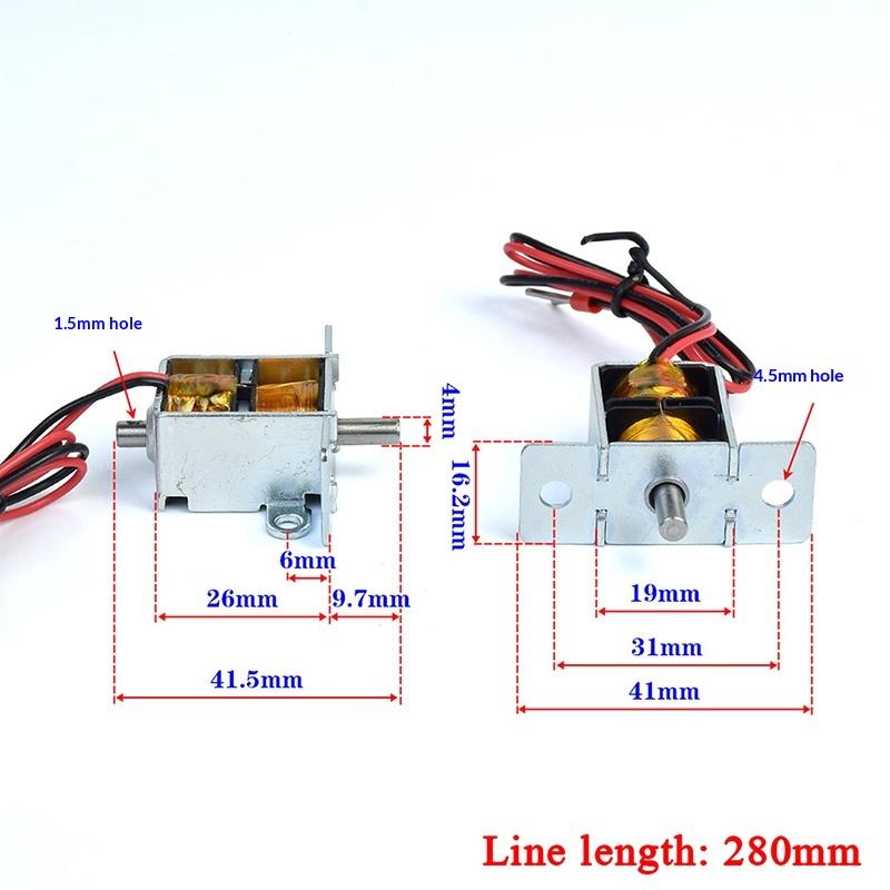 1 Peça Solenoide Eletromagnéti - Diy Electronics Projects avaliação e preço