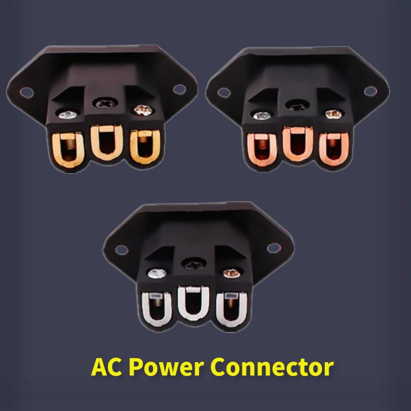 Conector de alimentação ac de  - Diy Electronics Audio avaliação e preço