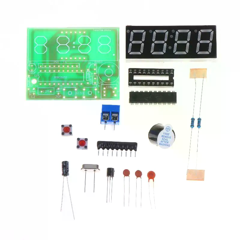 Kit de Relógio Digital LED DIY - Diy Electronics Workshop avaliação e preço