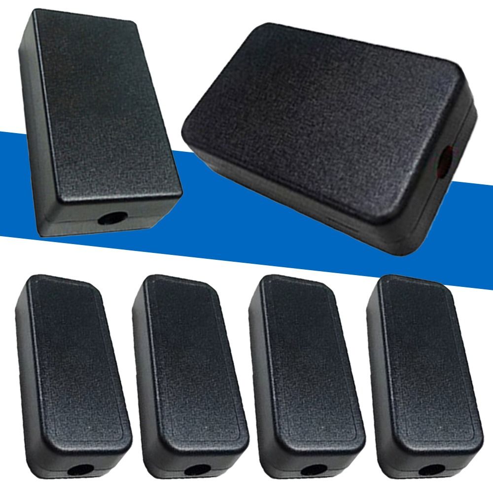 Preto diy abs plástico caixa d - Diy Enclosure For Electronics avaliação e preço