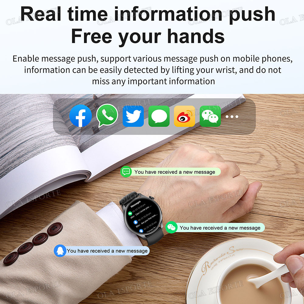 Novo Smartwatch para Homens e  - Diy Electronics Audio avaliação e preço