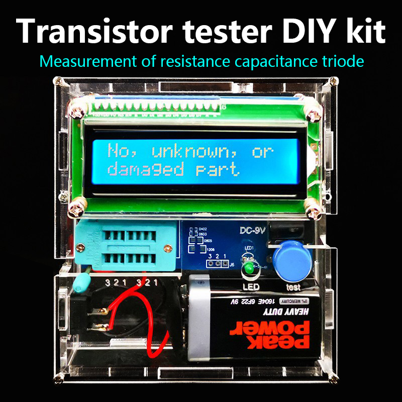 Kit testador transistor resist - Diy Electronics Test Equipment avaliação e preço
