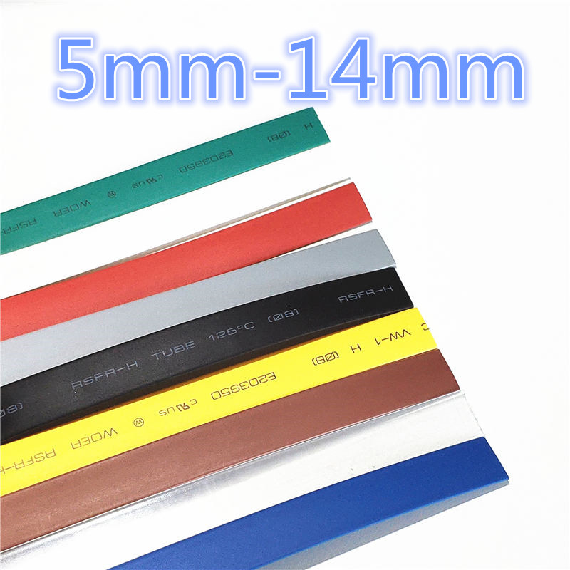 3 metros/peça 2:1 7 cores 5mm  - Heat Shrink Tubing avaliação e preço