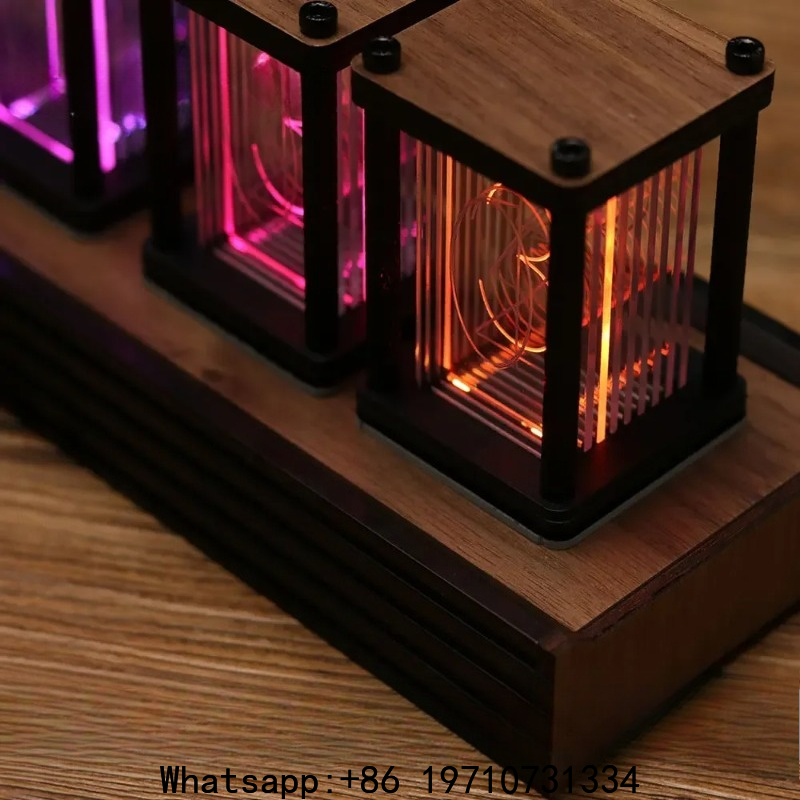 Relógio de Mesa DIY com Tubos  - Diy Electronics Gift Ideas avaliação e preço