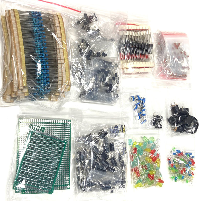 1818 pçs diy kit de componente - Capacitor Kit Assortment avaliação e preço