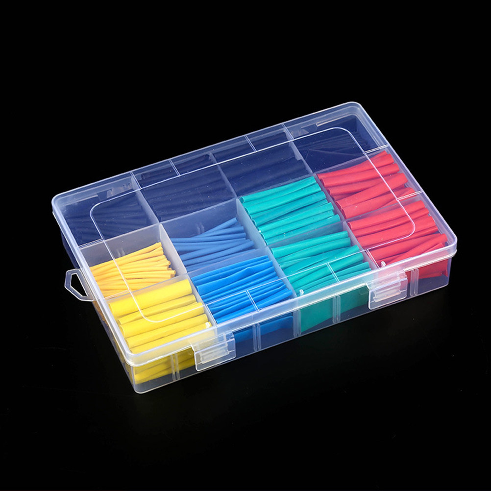 530 Peças de Tubos Termoencolh - Heat Shrink Tubing avaliação e preço