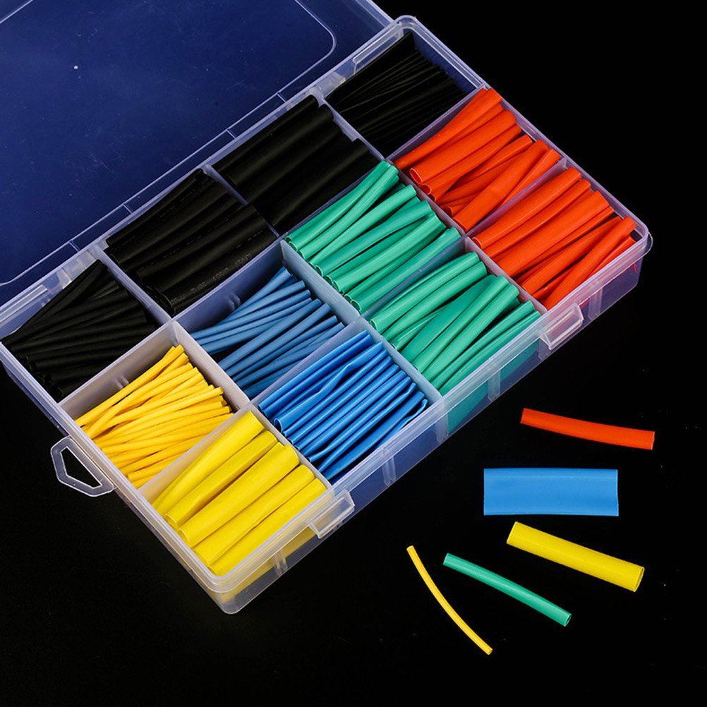 530 Peças de Tubos Termoencolh - Heat Shrink Tubing avaliação e preço