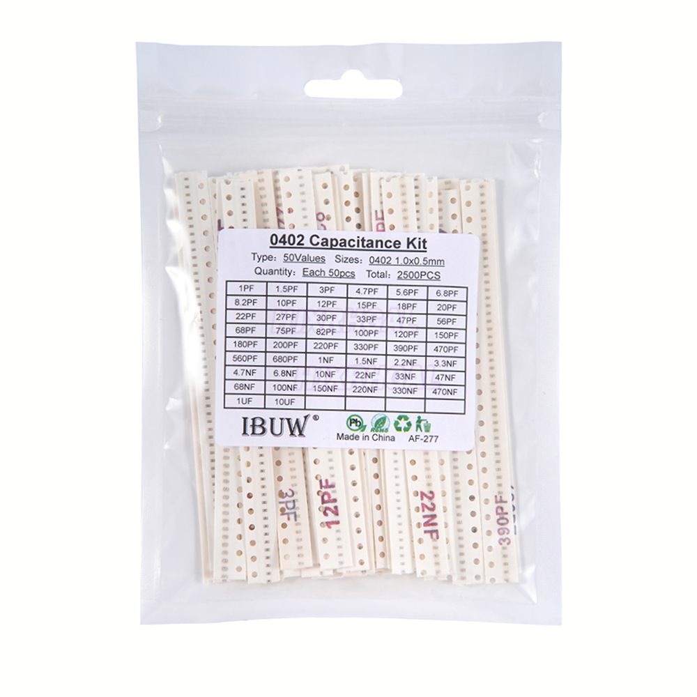 0402 smd capacitor cerâmico so - Capacitor Kit Assortment avaliação e preço